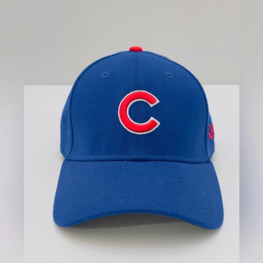 Chicago Cubs New Era 39thirty Stretch Fit Team Classic Cap/hat Medium-Large